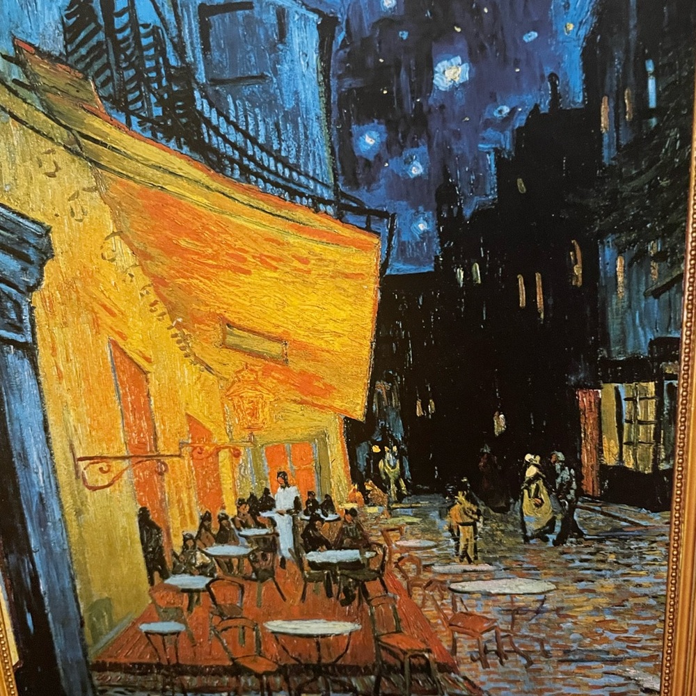 Blue and Yellow Nighttime Café Painting Puzzle 
Vincent van Gogh